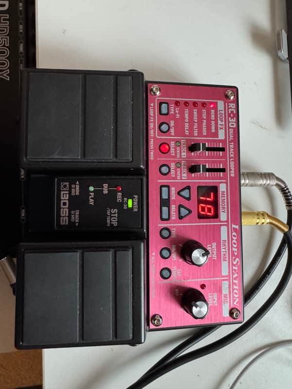 Boss RC-30 Loop Station 2011 - Present - Red image 1