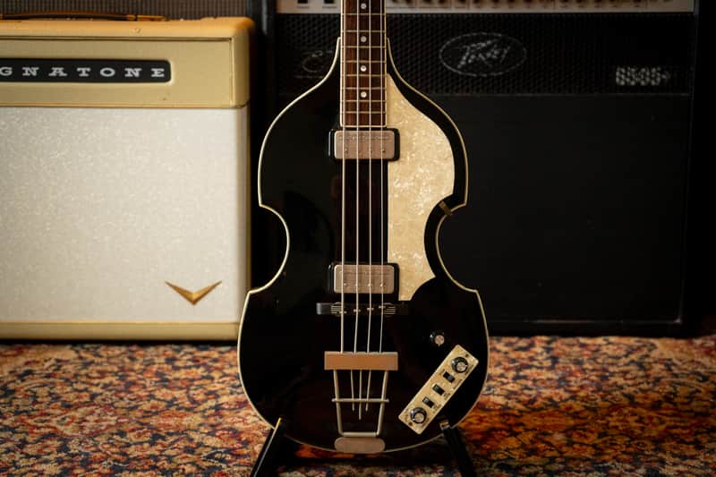Hofner Contemporary Series Violin Bass 2006 - 2019 - Black image 1