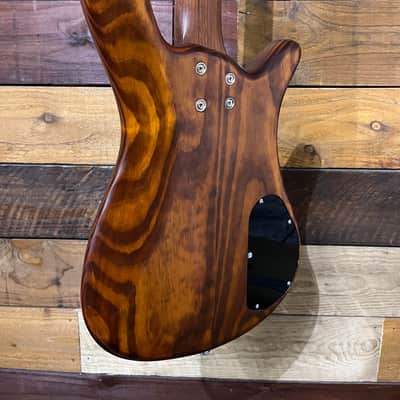 Warwick Standard Fretless 2001 - Figured Natural Satin image 9