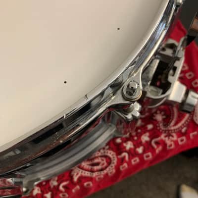 Tama No. 8005 Imperialstar King-Beat Steel 5x14" Snare Drum with Parallel Action Strainer 1977 - 1985 - Chrome Over Steel image 12