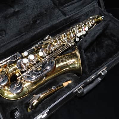 King Empire USA Alto Sax Empire 1990,s - Laquer Brass image 2