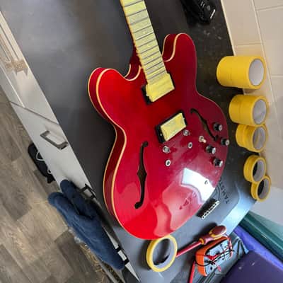 Epiphone “Inspired By Gibson” ES-335 (July 2023) Cherry (Frets Levelled, Crowned,& Polished, Full Set Up) image 13