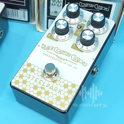 ギター LANEY Black Country Customs Steelpark Laney Black Country Customs Steelpark Boost Pedal - Ted Brown