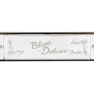 Fender Blues Deluxe Diatonic Harmonica Mouth Organ Key F image 3