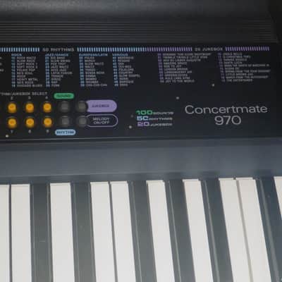 Optimus / RadioShack / Casio Concertmate 970 1999 Black image 2