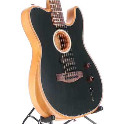 Fender Acoustasonic Player Telecaster, Brushed Black, Plays Great (R13) (06017) image 3