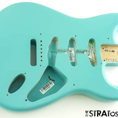 USA Fender Stratocaster ERIC JOHNSON Strat BODY American TTQ Tropical Turquoise image 1