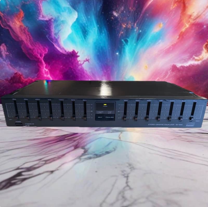 Sansui SE-1000 Rare Vintage Stereo Graphic Equalizer Fresh Servicing Very Rare🔥 image 1