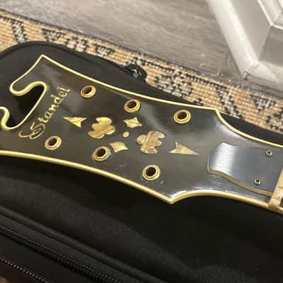 Vintage Standel 420-S Semi Hollow 1960’s Husk Sunburst image 11