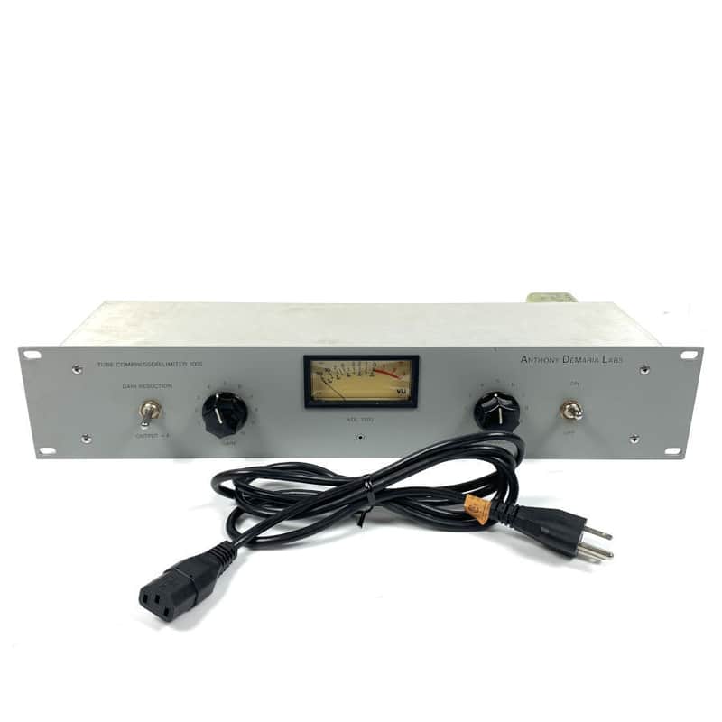 Anthony DeMaria Labs ADL 1000 Tube Compressor / Limiter 1987 - 2019 - Silver　TGHM image 1