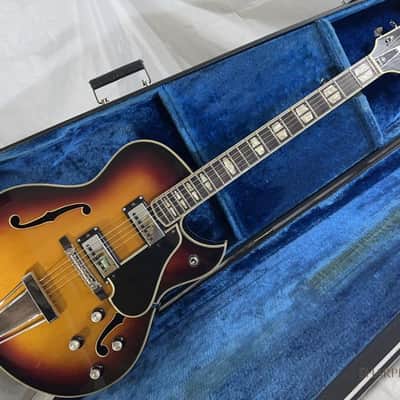1968 Yamaha AE-11 Sunburst with Original Hardshell Case | Reverb