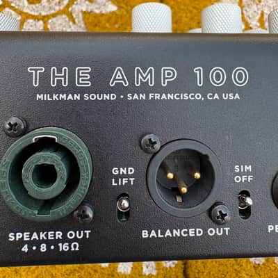 Milkman The Amp 100 - 100 watt amp- 2020 Matte Black image 2