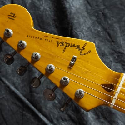 Fender Japan ST-54 Stratocaster Olympic 1990-1991 - White - VERY GOOD condition image 3