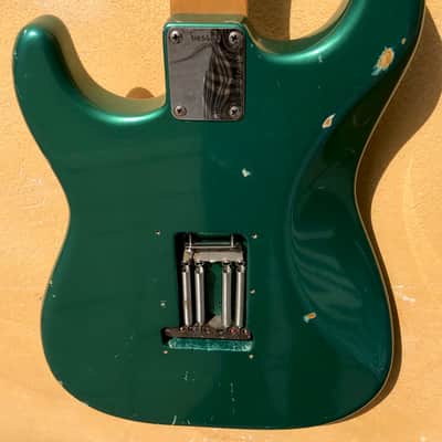 Fender Stratocaster 1963 / Sherwood green refin image 5