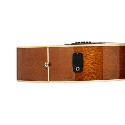 Stagg SA45 DCE-LW Dreadnought Cutaway Spruce Top Mahogany Neck 6-String Acoustic-Electric Guitar image 7