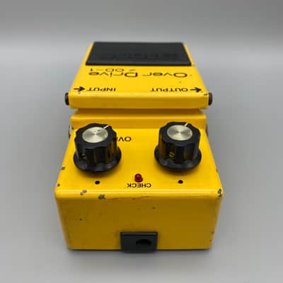 Boss OD-1 Over Drive (1978 August, Clear Switch, Silver Screw, Long Dash, Black Label Made in Japan) 7300 Raytheon RC3403ADB image 4