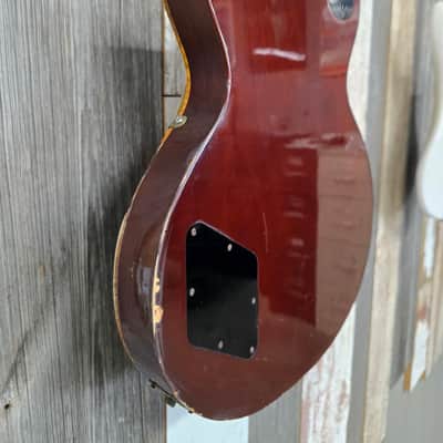 Greco EG Single Cutaway Custom 1974 - 1978 - Cherry Sunburst with Chrome Hardware image 13