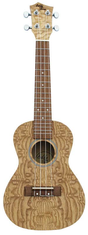 Eddy Finn EF-ASH-N Natural Ash Concert Ukulele - Natural image 1