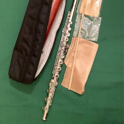 New Student Model Flute-French Keys, Split E, B Foot, Wood Case and Padded Cover image 5