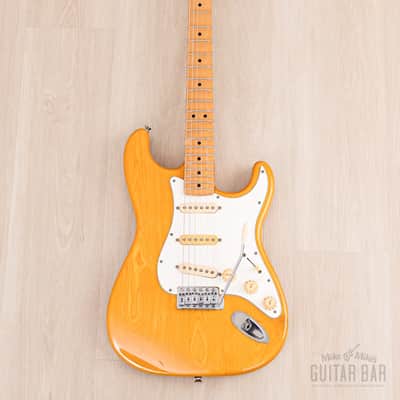 1988 Fender Stratocaster ST72-95DM Yngwie Malmsteen-Spec Natural Ash w/ Scalloped Board & DiMarzio, Japan MIJ Fujigen image 2