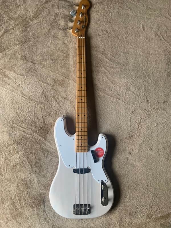 Fender Precision Bass Classic Vibe '50s 2024 - White Blonde image 1