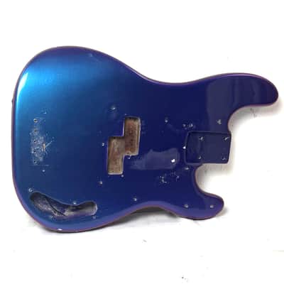 Fender Precision Bass Body Refin 1966 - Flip-Flop Blue/ Purple image 1