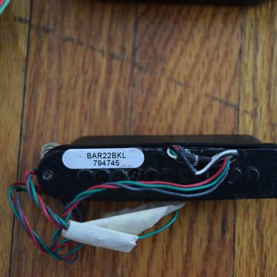 Dimarzio pickup set HSS ,   Dimarzio transition bridge ,  Dimarzio Injector middle and neck image 3