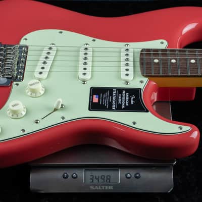 Fender American Pro Classic Strat Rosewood Faded Dakota Red US25055321 image 4