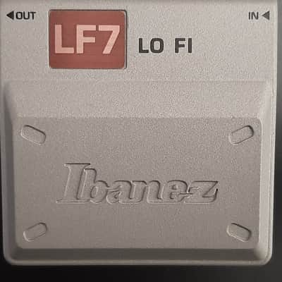 1990s-Early 2000s - Ibanez LF7 Lo Fi Series 7 ToneLok Tone-Lok 2000s 2000s - Grey - Grey image 11