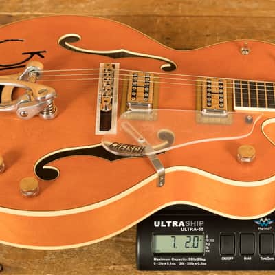 Gretsch G6120RHH Reverend Horton Heat Signature 6120 Hollow Body Orange Stain image 8