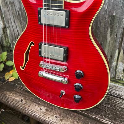 Rare Hamer Artist Sterling Silver Edition 25th Anniversary 1999 #11 of 25 Trans Red OHSC image 2