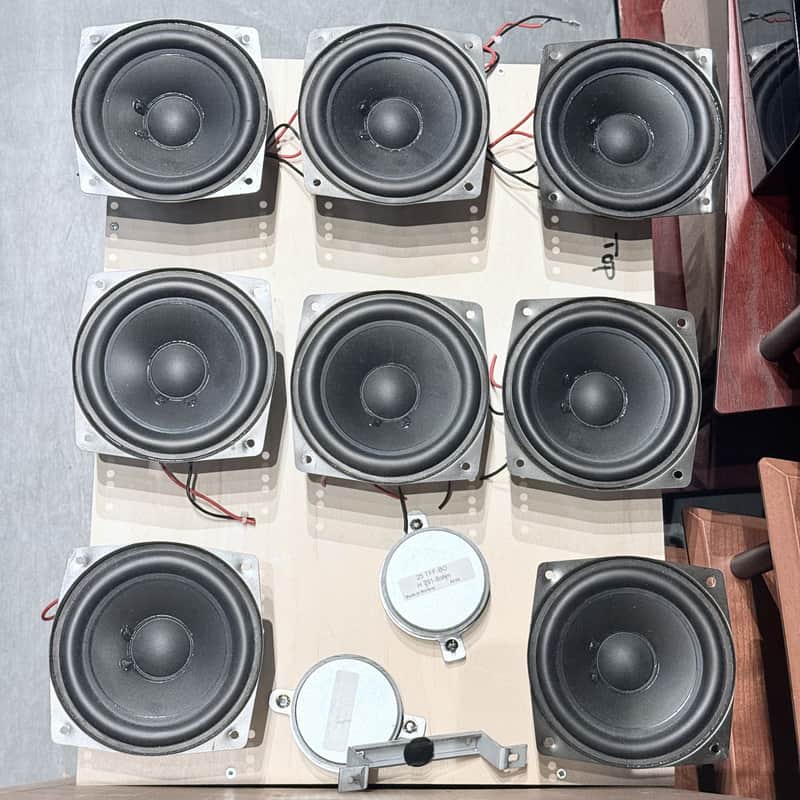 Bang & Olufsen Penta Woofer / Midbass Driver Set (8x) - Black image 1