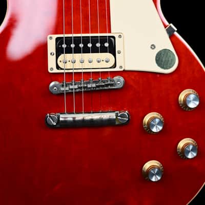 Gibson Les Paul Classic from 2019 in Transparent Cherry with original Hardcase image 5