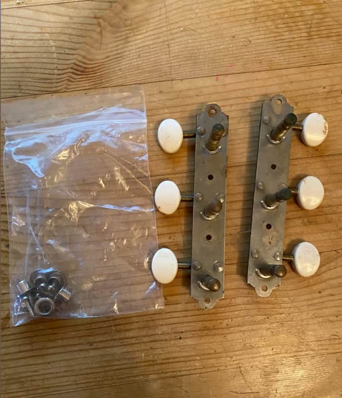 Vintage Harmony Tuners 1950s/1960's - Nickel image 1