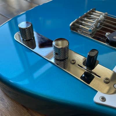 2014 Fender Telecaster Electric Guitar TL-STD Standard Series MIJ Lake Placid Blue image 8