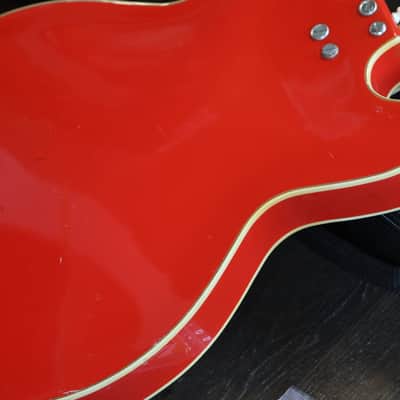 1960's Mosrite Hollowbody Electric Guitar + GB image 16