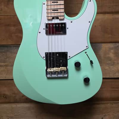 Yamaha PACS+11S Pacifica Standard Plus Electric Guitar - Peppermint Green w/ Gig Bag image 2