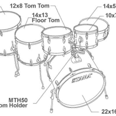 TAMA Imperialstar in Natural Zebrawood Wrap image 2