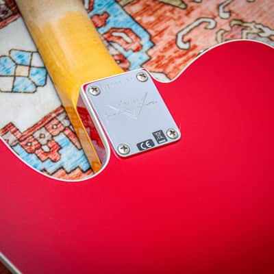 FENDER USA Custom Shop '59 Reissue Telecaster Custom Relic " Morocco red + Rosewood" (2024) image 20