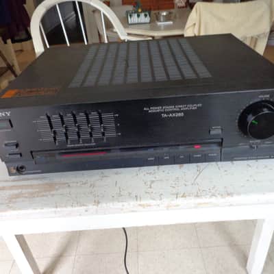 Sony TA-AX285 Integrated Power Amplifier - HiFi Stereo w Phono Input image 1