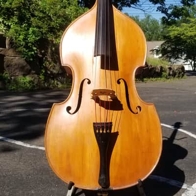 Wurlitzer / Josef Novotny Czech Flatback Upright Bass -1927 fully restored Price Drop image 5