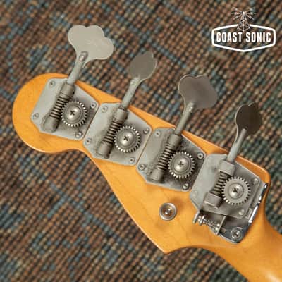 1995 Fender American Vintage Reissue '57 Precision P Bass AVRI Dimarzio w/case image 13