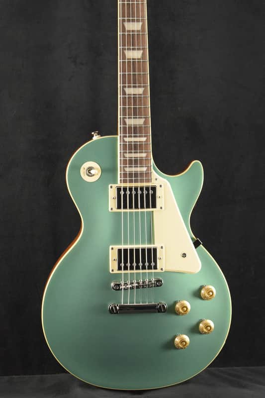 Epiphone Les Paul Standard 50s Plain Top Inverness Green w/Gig Bag image 1