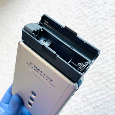 [RARE] PANASONIC SX75 Walkman Cassette Player, EX Silver ! Running ! image 7