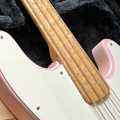 Fender Precision Bass Neck Fretless 1978 - Birdseye Maple image 8