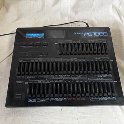Roland PG-1000 Linear Synthesizer Programmer w/ power supply D-50 D-550 image 2