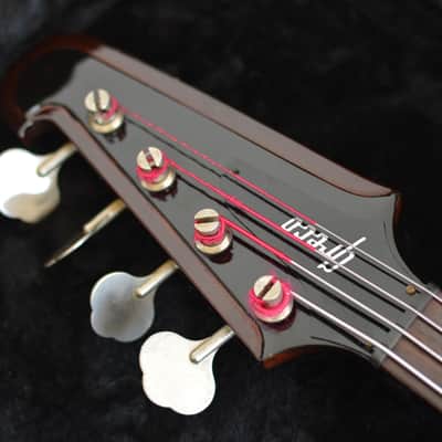 Greco TB1100 Thunderbird Bass 1980 Sunburst with Gator Case image 4