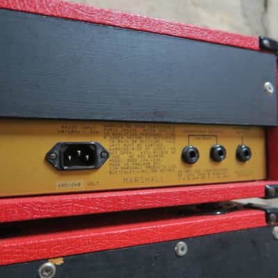 Marshall Lead 12 Mini Stack Kurt Cobain Nirvana Stage Amp 1980s Guitar Amplifier image 17