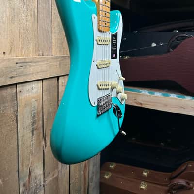 Fender American Vintage II 1957 Stratocaster Electric Guitar - Seafoam Green image 7