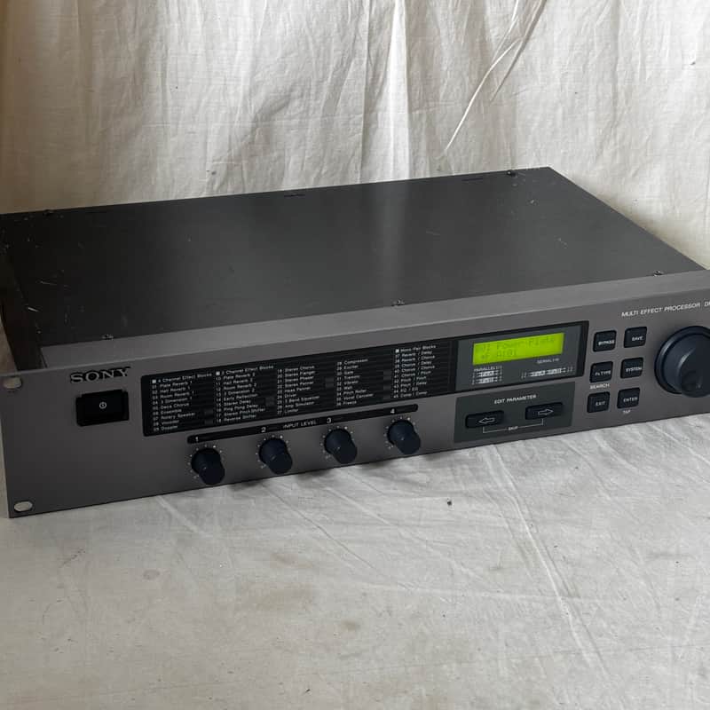 1990s Sony DPS-V55 Multi-Effect Processor Gray